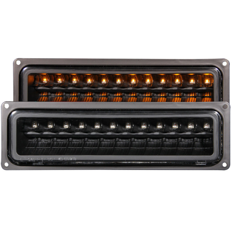 Anzo 1988-1998 Chevrolet C1500 LED Parking Lights Black