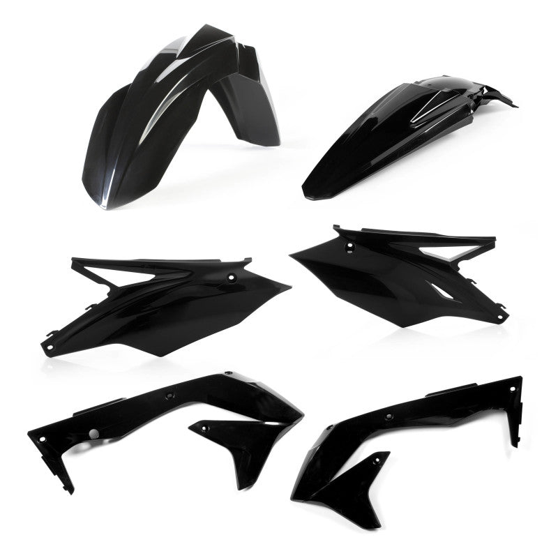 Acerbis 16-17 Kawasaki KX450F Plastic Kit - Black 2449610001