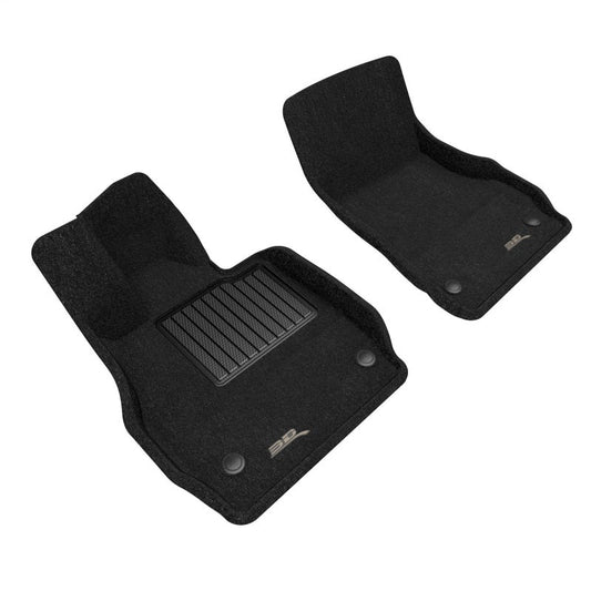 FR SPORT 3D MAXpider 20-23 Chevrolet Corvette C8 Elegant R1 Floormat Set - Black L1CH09604709