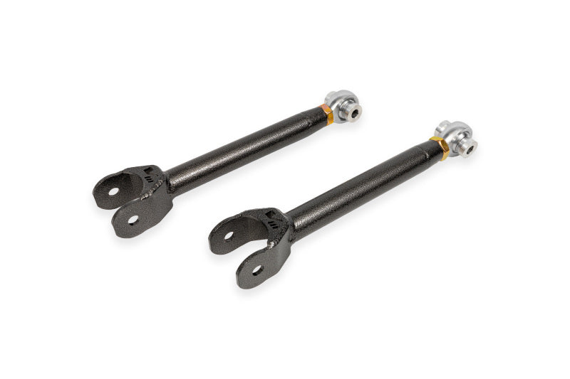 BMR Suspension BMR 15-19 Cadillac CTS-V Adjustable Lower Trailing Arms - Hammertone Black UCA631H