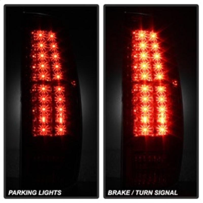 FR SPORT Spyder Chevy Avalanche 07-13 LED Tail Lights Smoke ALT-YD-CAV07-LED-SM 5032485 - View 8