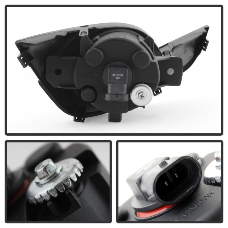 Spyder Nissan Altima 2013-2015 4dr. OEM Fog Lights w/Switch Clear FL-NA13-C 5077813