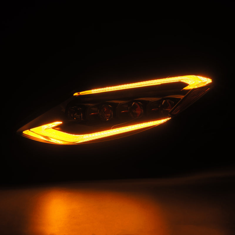AlphaRex 23-24 Nissan Z NOVA-Series LED Projector Headlights Black w/Activation Light & Seq.Sig 880493 *Discontinued