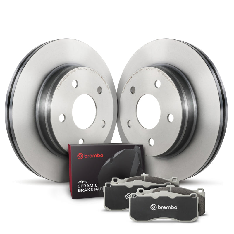 Brembo OE 08-11 Audi TT Quattro/09-15 TTS Quattro Front Disc Brake Kit KT00417