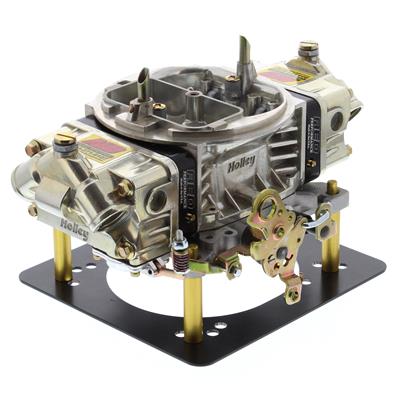 AED Performance Carburetors, Billet HO-Series, 4 Barrel, 650 cfm, Sq. Bore, Mechanical Secondary - AL650HOBK