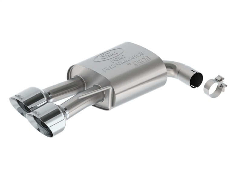 Ford Racing 2024 Mustang 5.0L Extreme Non-Active Cat-Back Exhaust w/Valance - Chrome Tip M-5200-M5ECV