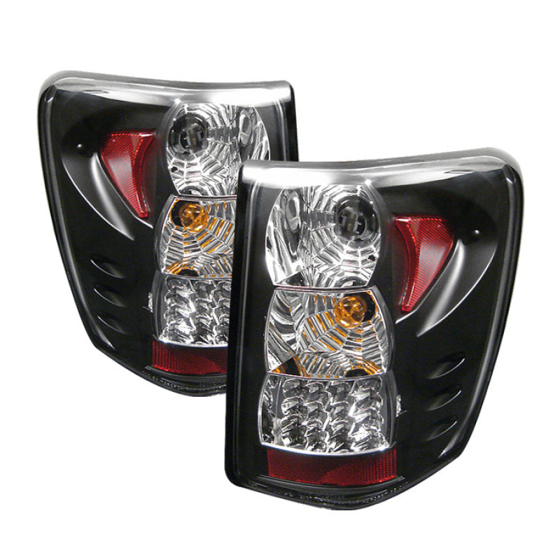 Spyder Jeep Grand Cherokee 99-04 (LED Indicator)LED Tail Lights Black ALT-YD-JGC99-LED-BK 5005656