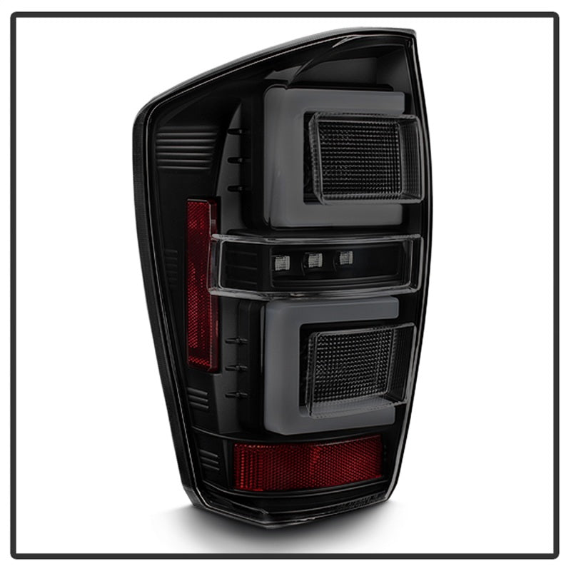 FR SPORT Spyder 16-17 Toyota Tacoma LED Tail Lights - Black Smoke (ALT-YD-TT16-LED-BSM) 5085740 -...