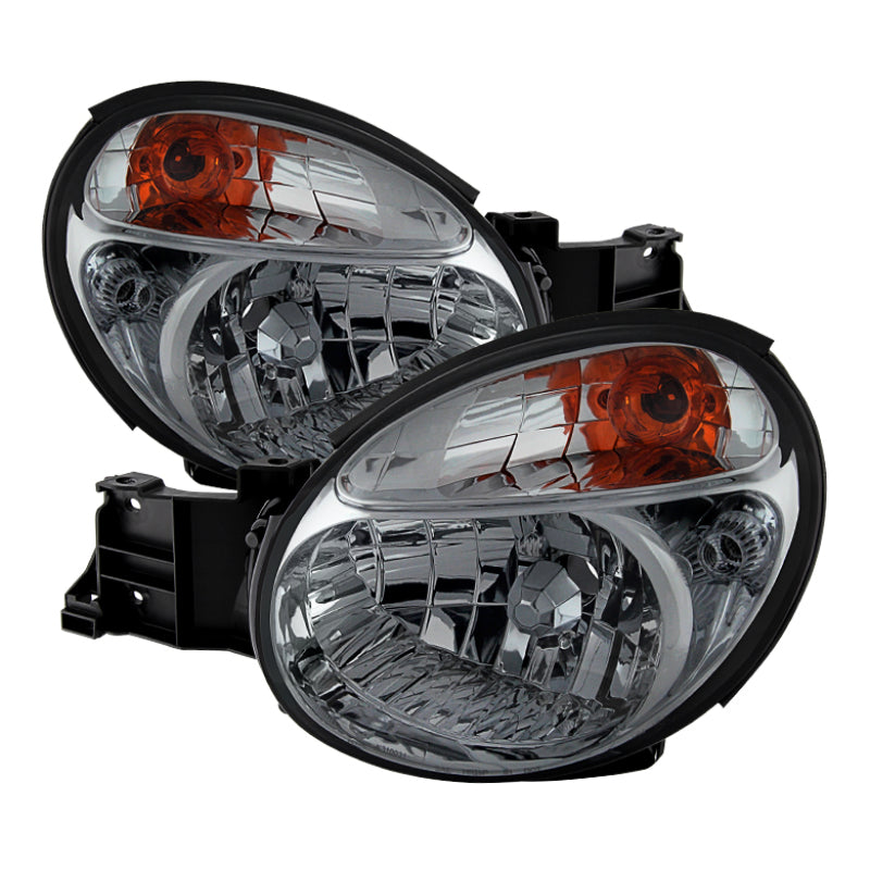 FR SPORT SPYDER Xtune Sabaru Impreza / Outback / Wrx 02-03 Crystal Headlights Smoked...