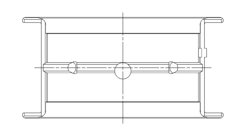 FR SPORT ACL Chevy V8 396/402/427/454 STD Size High Perf Main Bearing Set w/.001 Oil Clearance -...