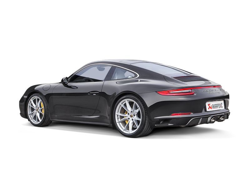 FR SPORT Akrapovic 16-17 Porsche 911 Carrera S/4/4S/GTS (991.2) Slip-On Line (Titanium) w/...