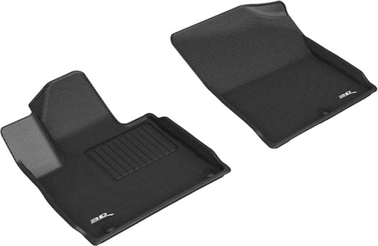 FR SPORT 3D MAXpider 2021 Kia Sorento Kagu 1st Row Floormats - Black L1KA05811509