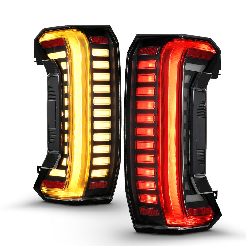 ANZO 22-24 Toyota Tundra (Does Not Fit LED Seq. Models) Z-Series Full LED Tail Lights - Pair 311454X