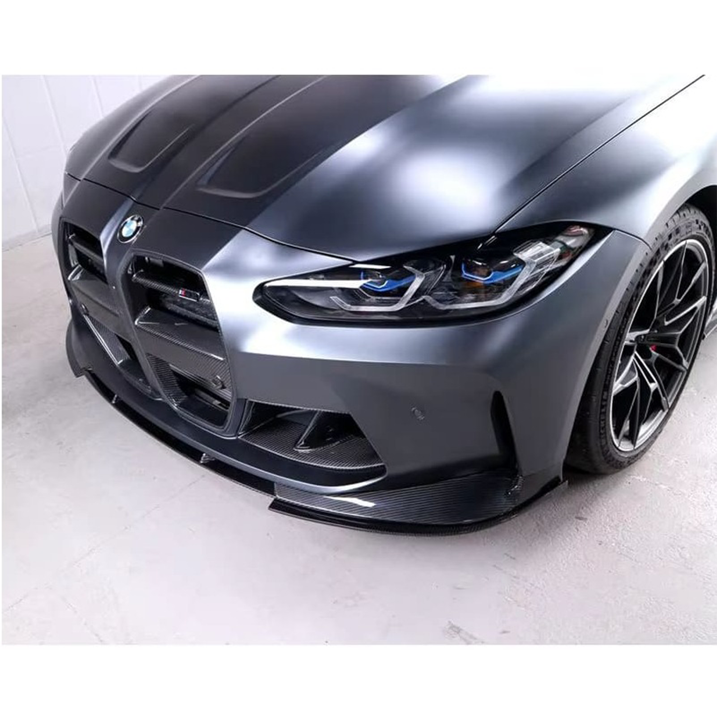 3D Style Carbon Fiber Front Lip for BMW G80 M3 G82 G83 M4