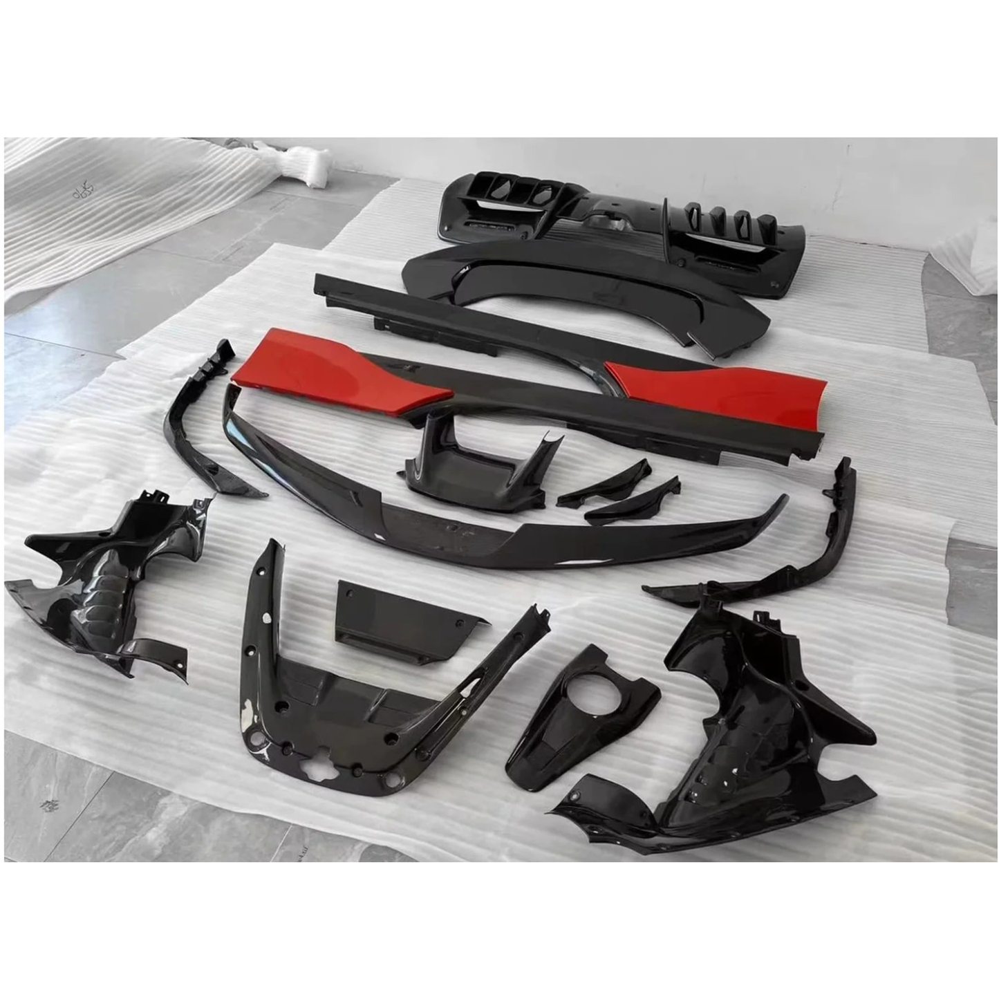 Prepreg Carbon Fiber OEM Style Aero Body Kit for Ferrari SF90