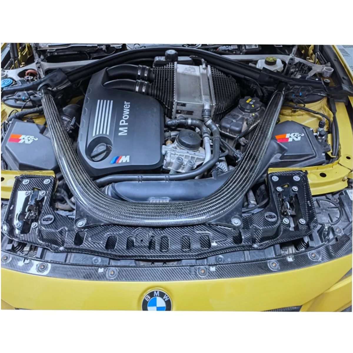 Carbon Fiber Cooling Slam Panel Cover for BMW F80 F82 F83 M3 M4