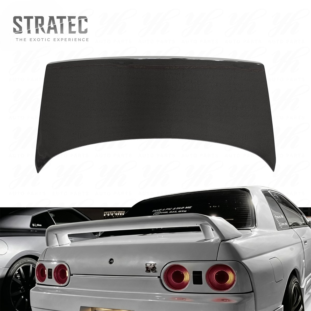 OEM Style Carbon Fiber Rear Trunk for Nissan Skyline GTR R32
