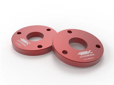 AFE Power Suspension Leveling Kit, Front, Red Anodized, Billet Aluminum, 1.25 in. Lift, Includes - 41640T002R