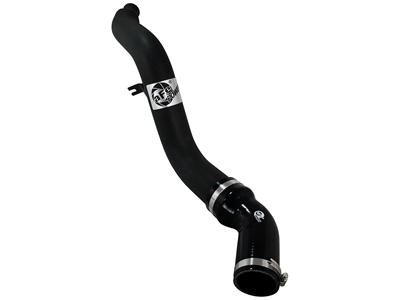 AFE Power Intercooler Pipe, BladeRunner, Turbocharger To Intercooler Position, Aluminum, Black - 4620178B