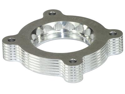 AFE Power Throttle Body Spacer, SilverBullet, Billet Aluminum, Natural, Toyota, 4.0L, Each - 4638008