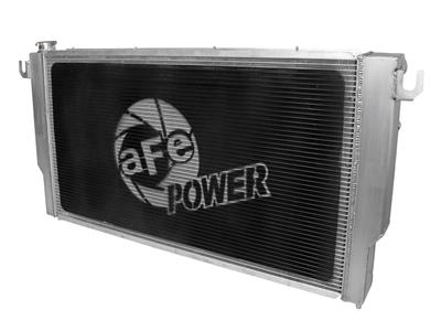 AFE Power Radiators, BladeRunner Street Series, Crossflow, Aluminum, Polished, Dodge, Each - 4652171