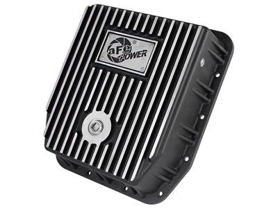AFE Power Automatic Transmission Pan, Deep, 2 qts. Capacity Increase, Aluminum, Black Powdercoated - 4670222