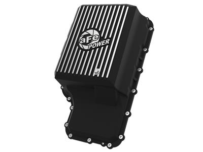 AFE Power Automatic Transmission Pan, Deep, 4.0 qt. Capacity Increase, Aluminum, Black - 4671220B