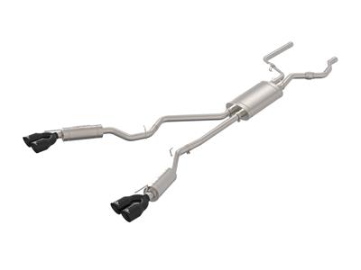 AFE Power Exhaust Systems, Mach Force XP, Cat-back, Dual In/Dual Out, Stainless Steel, Natural - 4933139B