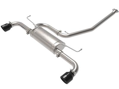AFE Power Exhaust Systems, Takeda, Cat-back, Single In/Dual Out, Stainless Steel, Natural, Split - 4936053B