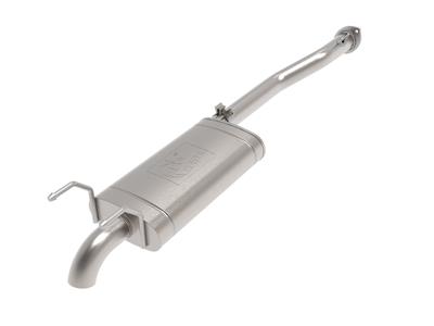AFE Power Exhaust System, Rock Basher, Cat-Back, Stainless Steel, Underbody Exit, Toyota, Kit - 4946049