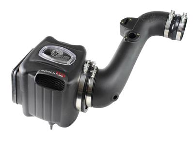 AFE Power Air Intake Kit, Momentum HD Pro Dry S, Polyethylene Tube, Black, Synthetic Filter, Gray - 51740061
