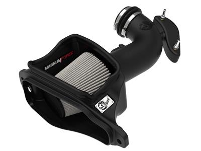 AFE Power Air Intake Kit, Magnum Force Stage 2, Black, Pro Dry Synthetic Filter, Stainless Steel - 5413041D
