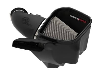 AFE Power Air Intake Kits, Magnum Force Stage 2 Pro Dry S, Black Polyethylene Tube, Gray Synthetic - 5413063D