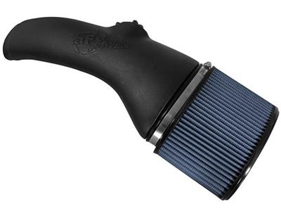 AFE Power Air Intake, Magnum Force Stage 2 Pro 5R, Black Tube, Cotton Gauze Filter, Blue, BMW, Car - 5431912