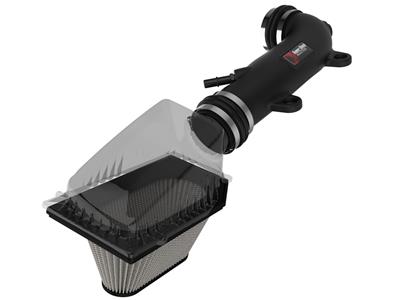 AFE Power Air Intake Kit, Super Stock Pro Dry S, Polyethylene Tube, Black, Synthetic Filter, Gray - 5510009D