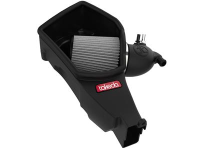AFE Power Air Intake Kits, Takeda Stage 2 Pro Dry S, Black, Polyethylene Tube, Synthetic Filter - 5610055D