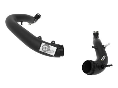AFE Power Air Intake Tube, Takeda, Intake to Turbo, Black Polyethylene Tube, Silicone Coupler - 5920003