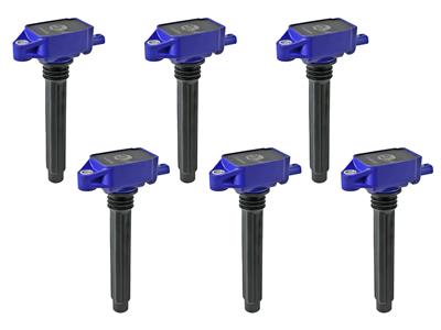 AFE Power Ignition Coil, SCORCHER High-Performance, Coil Pack Style, Female/Socket, Rectangular - 7792004MC