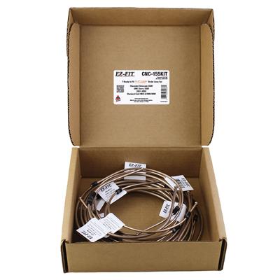 AGS Company Automotive Solutions LLC Brake Lines, EZ-Fit, Copper/Nickel, Natural, Dually Models - CNC155KIT