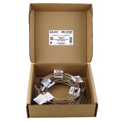 AGS Company Automotive Solutions LLC Brake Lines, EZ-Fit, Copper/Nickel, Natural, 4-wheel ABS - CNC171KIT