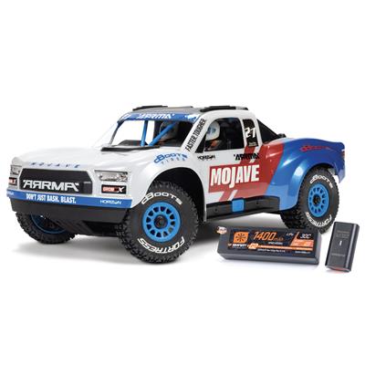 ARRMA RC Truck, Mojave GROM 1:16 Scale 223S BLX Brushless 4x4 RTR Desert Truck, Electric, 4WD - ARA2304ST2
