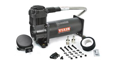 Air Lift Performance Air Compressors, VIAIR 444C, Black, 200 PSI Max, 12V DC, 20 Amp Draw, Kit - 16444B