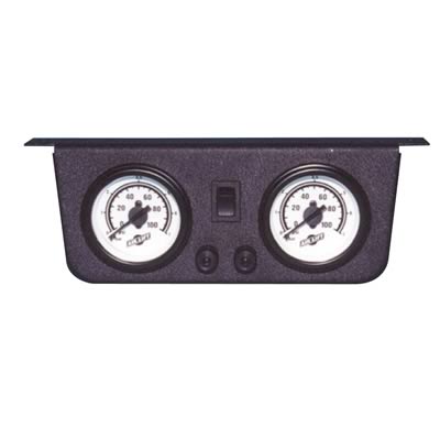 Air Lift Accessory Panel, Dual Gauge, Pressure Buttons, Switch, Kit - 26159