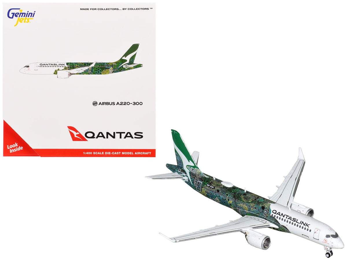 Rapid Vehicles Airbus A220-300 Commercial Aircraft "QantasLink - Minyma Kutjara Tjukurpa"...