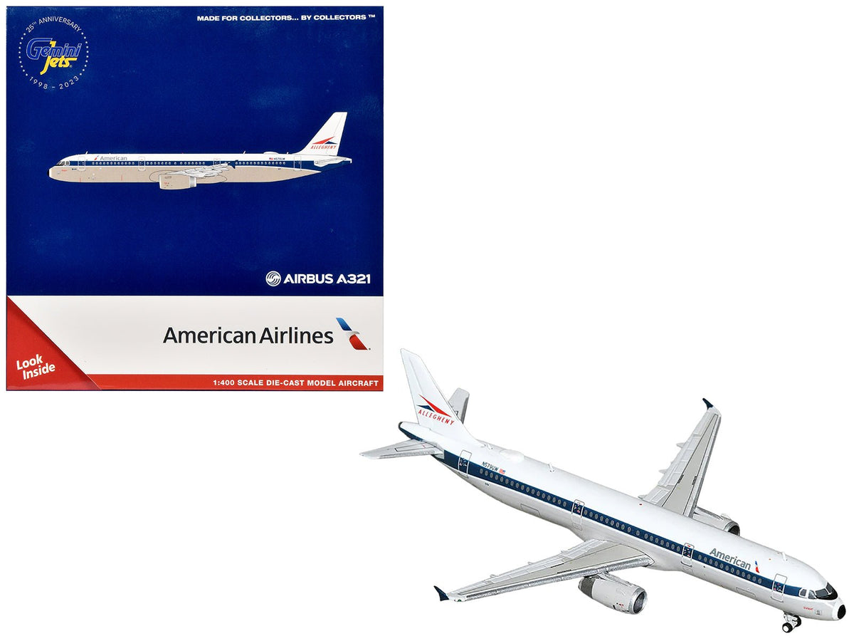 Rapid Vehicles Airbus A321 Commercial Aircraft "American Airlines - Allegheny Heritage" (N579UW)...