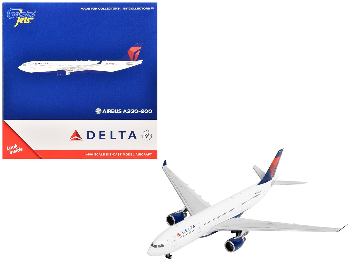 Rapid Vehicles Airbus A330-200 Commercial Aircraft "Delta Air Lines" (N852NW) White with Red and...