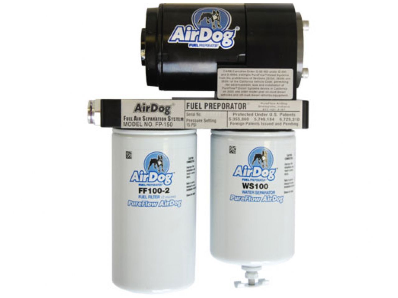 AirDog Fuel Pump - PureFlow FP-100 GPH for 2015+ Chevy Duramax