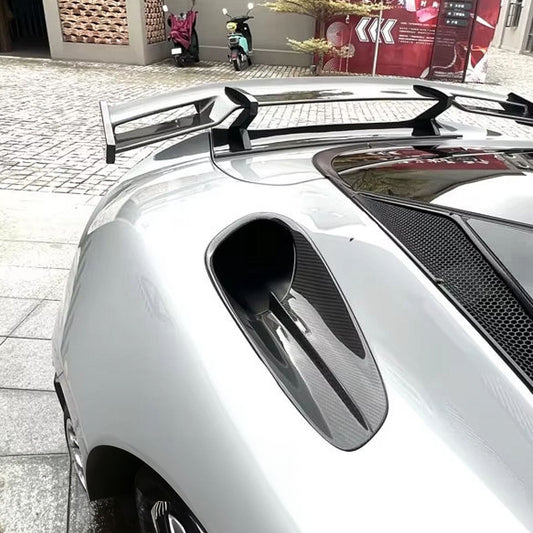 Bull Boost Performance MWD Style Dry Carbon Fiber Rear Side Air Intake Inlet Vent for McLaren GT