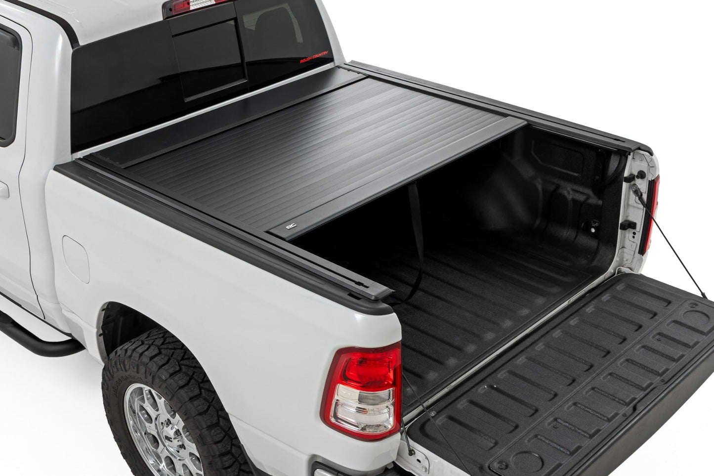 Rough Country Retractable Bed Cover 5'7" Bed | 2019-2027 Ram 1500 & RHO /1500 TRX