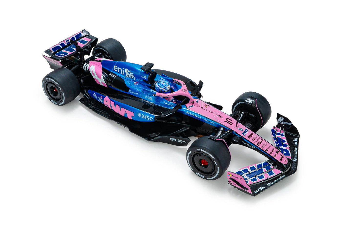Solido Alpine F1 Team A525 #7 Doohan China GP 2025 Pink 1:18